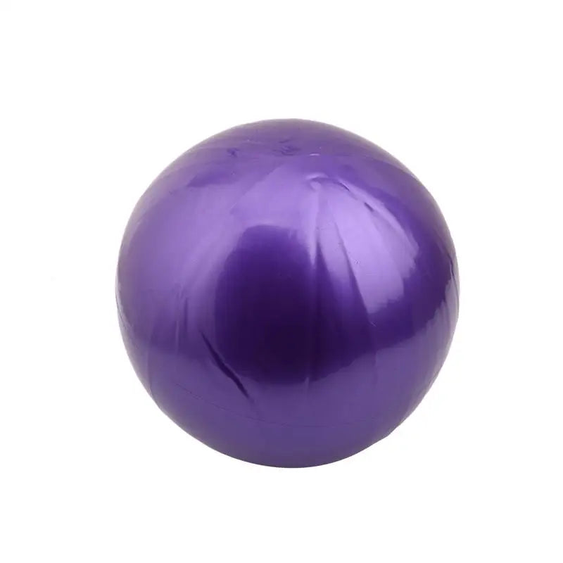 25cm Yoga Pilates Ball – Core Balance & Fitness Training Yoga Exercise Ball Richie's Purple