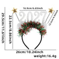 2027 New Year Glitter Headband – Festive Party Hair Hoop Festive Party Headband Richie's 1pc