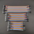 40-Pin Jumper Wires M2M M2F F2F Breadboard Dupont Cables Arduino Jumper Wire Set Richie's