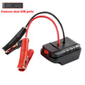 Makita Battery Car Jump Starter Adapter – Portable Booster Car Jump Starter Adapter Richie's B-with dual USB