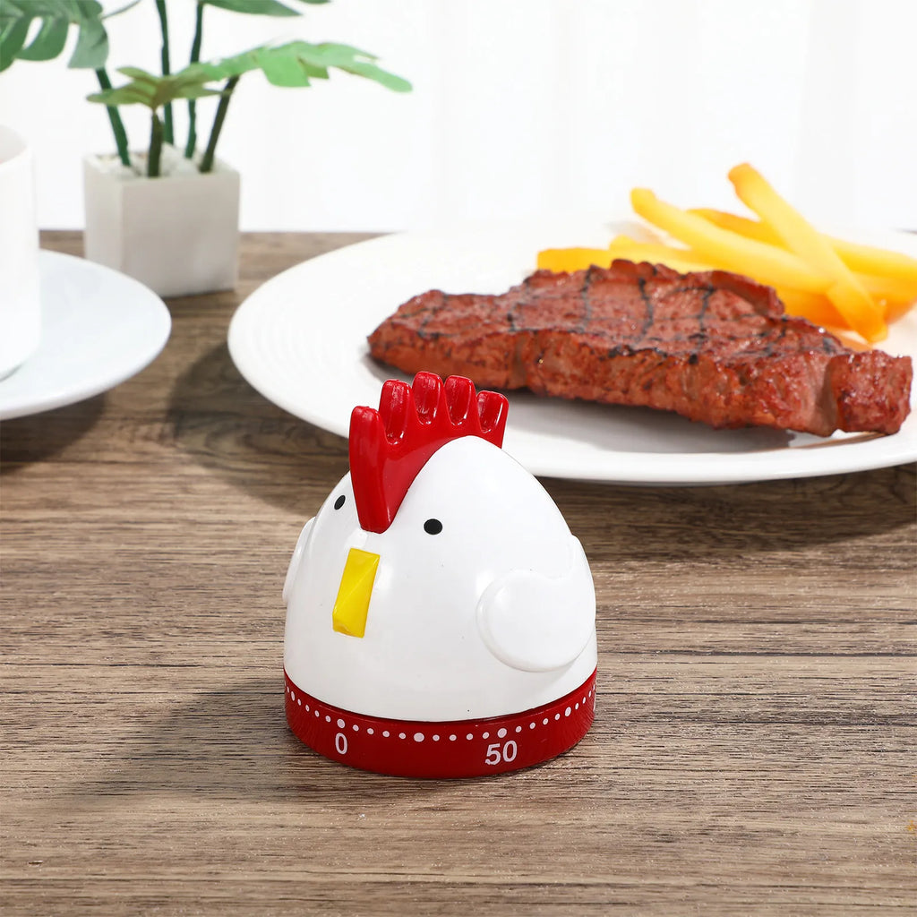 Cartoon Rooster Mechanical Kitchen Timer – Cute Cooking Countdown Mechanical Kitchen Timer Richie's