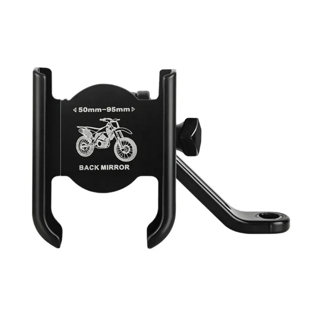 Aluminum Alloy Bike & Moto Phone Holder – GPS Handlebar Mount Bike Phone Mount Richie's Rearview mirror