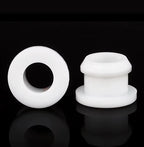 Silicone Snap-On Grommet Plugs 4.5–60.6mm | Wire Cable Bushings Silicone Grommet Plugs Richie's White 8.5mm(Hole 6)20pcs