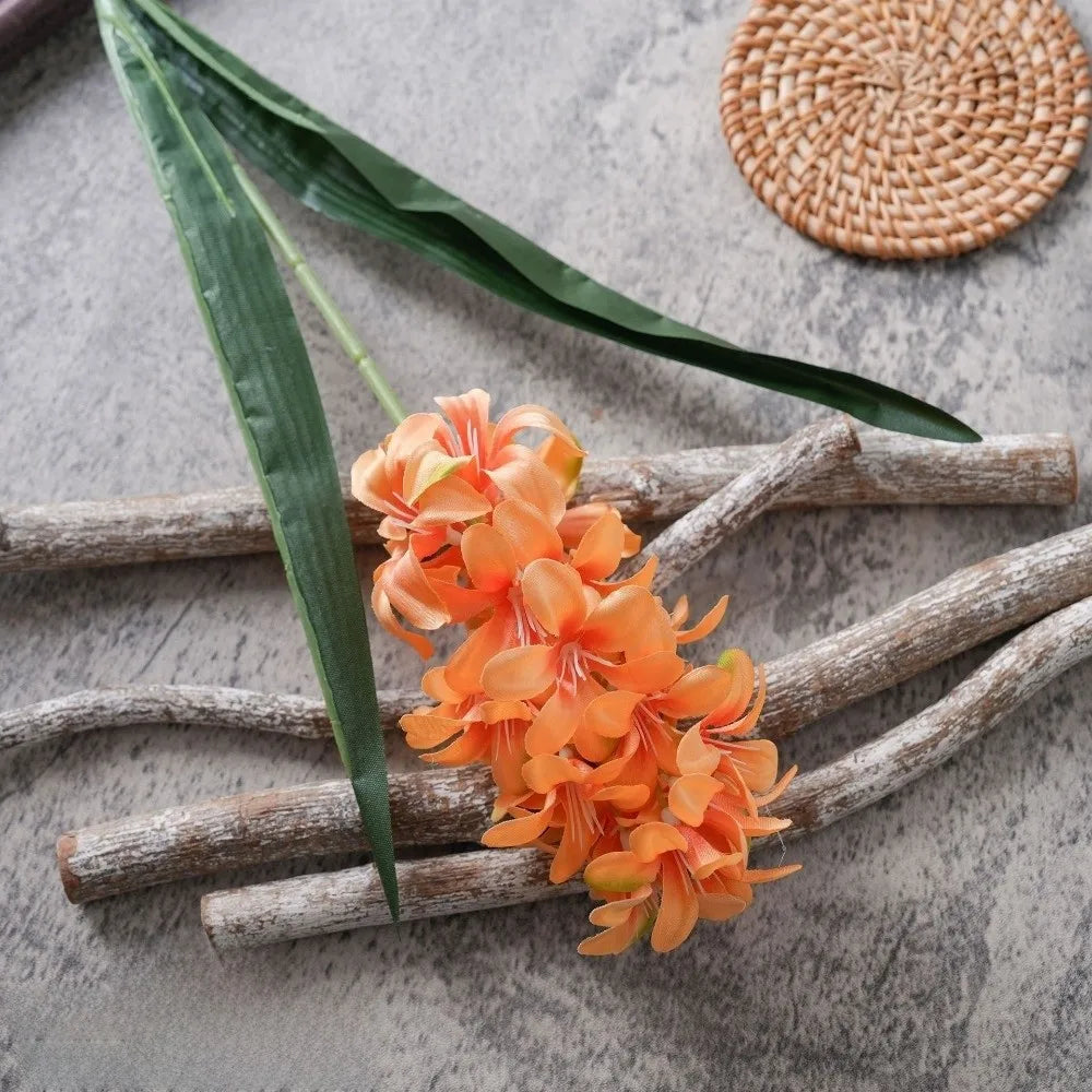 Pink Artificial Silk Hyacinth Bouquet – Wedding & Home Decor Artificial Silk Flowers Richie's Orange