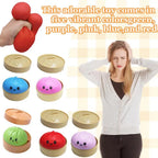 Glitter Dumpling Squishy Sensory Fidget Toy with Steamer Box Squishy Fidget Toy Richie's