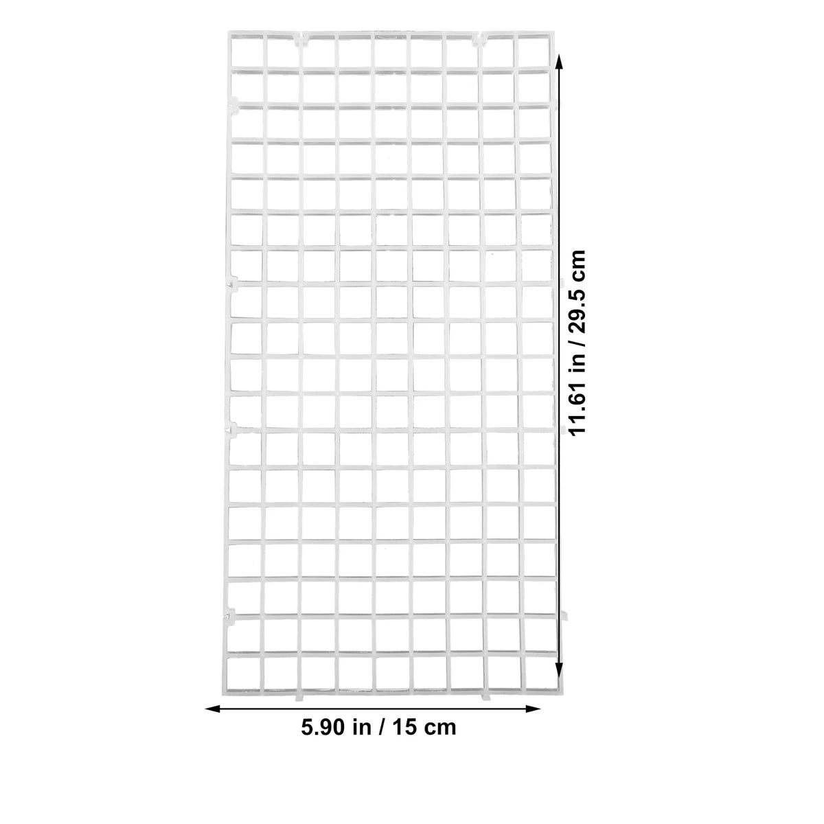 10Pcs Aquarium Grid Divider Panel – Fish Tank Separator Set Aquarium Divider Panel Richie's Transparent