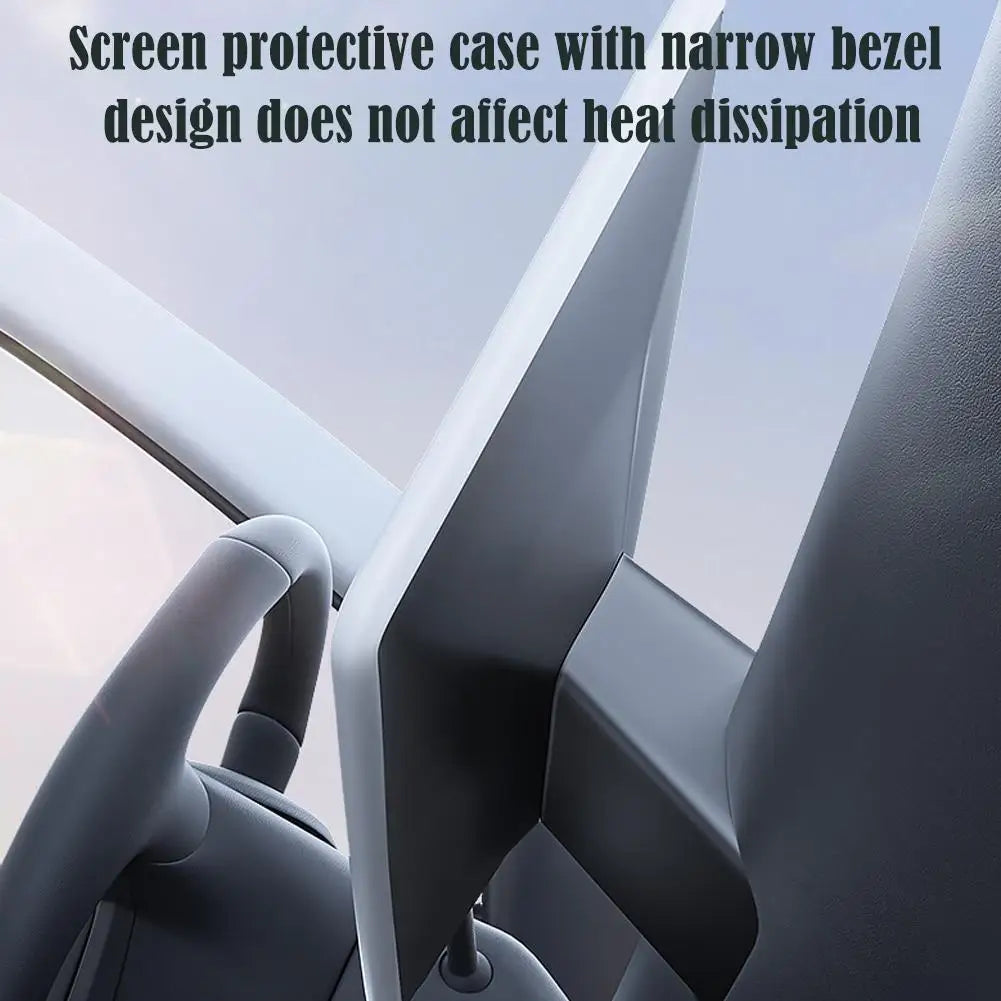 Tesla Model Y Juniper 2026 16" Screen Protector Silicone Frame Screen Protector Frame Richie's