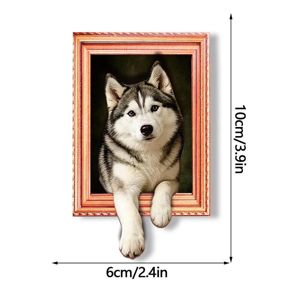3D Cartoon Animal Magnetic Photo Frame – Cute Fridge Magnet Magnetic Photo Frame Richie's Style4