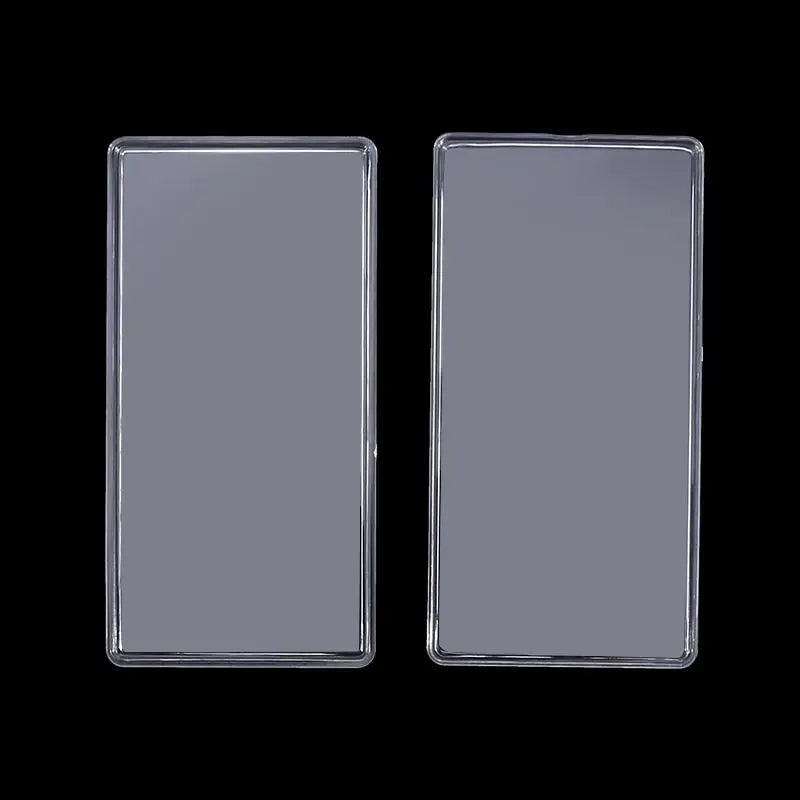 Clear Plastic Banknote Protective Case | Currency Collector Holder Banknote Collector Case Richie's Transparent 2PCS