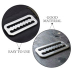 6Pcs Stainless Steel Scuba Diving Weight Belt Buckle Keepers Dive Belt Buckle Richie's