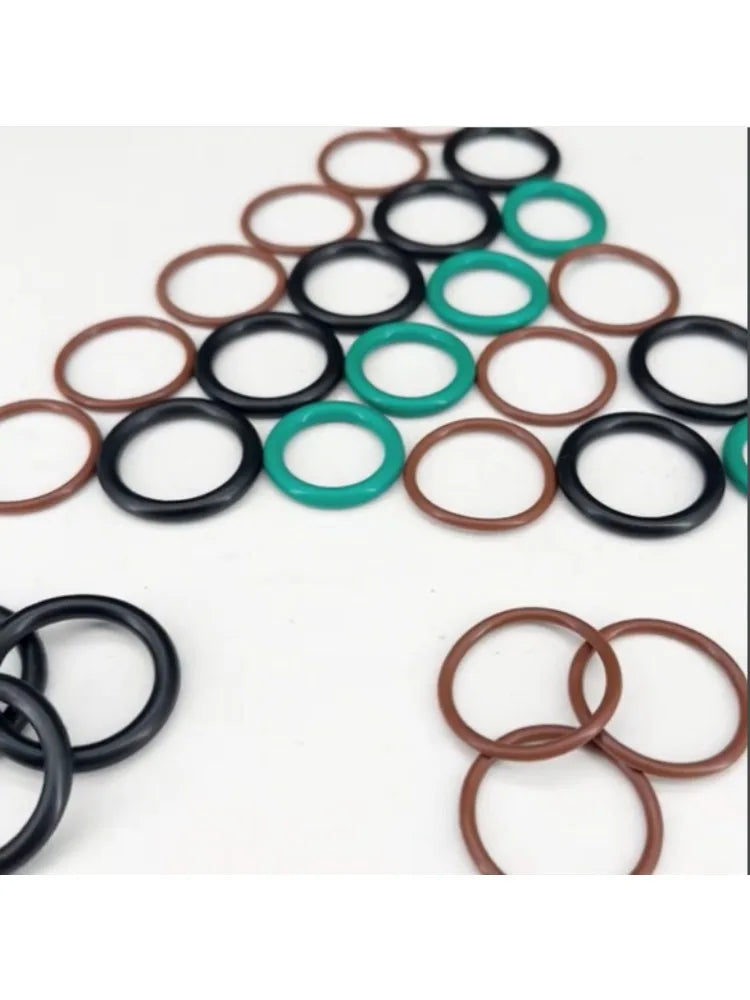 Rubber O-Rings CS 1.5mm EPDM NBR VMQ FKM Seals OD 29–125mm Rubber O-Rings Richie's