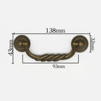 Vintage Bail Drop Drawer Pulls | Bronze Zinc Alloy Handles Drawer Pull Handle Richie's