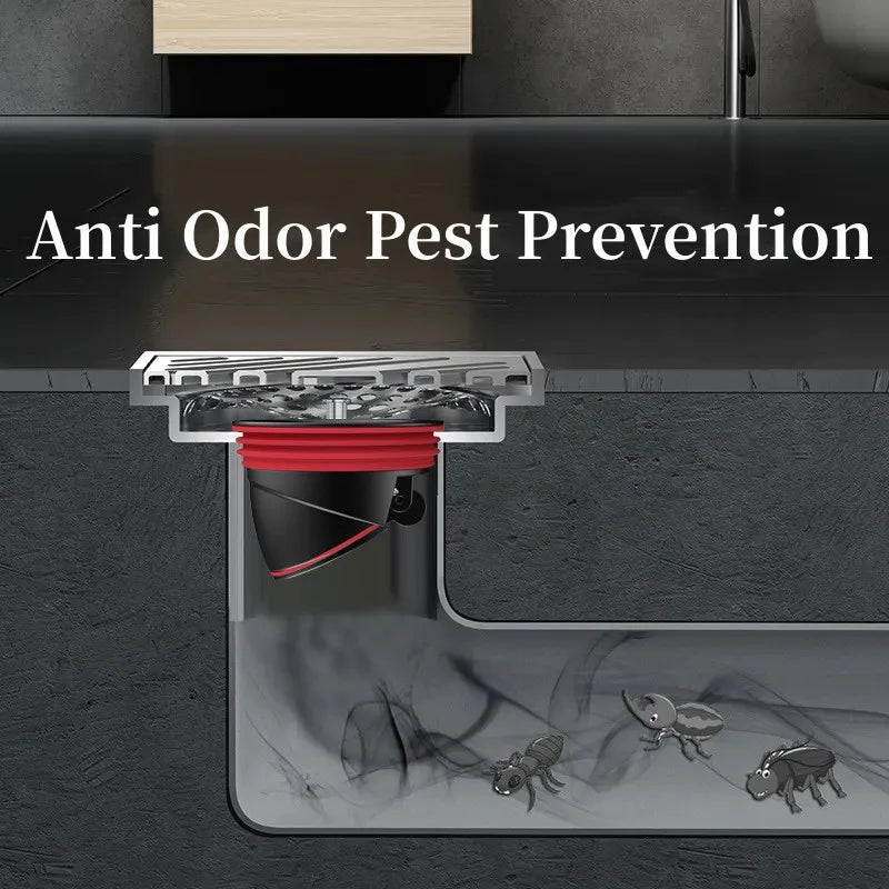 ABS Floor Drain Core – Anti-Odor & Insect-Proof Drain Stopper Floor Drain Stopper Richie's