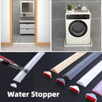 Silicone Shower Water Stopper – Self-Adhesive Bathroom Flood Dam Shower Water Stopper Richie's