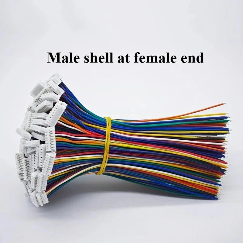 10PCS JST MX1.25 Connector Wire 2–12 Pin Male Female Pair Plugs Electronic Connector Wire Richie's