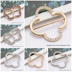 Pearl Rhinestone Scarf Ring Clip & Shirt Buckle for Women Scarf Ring Clip Richie's