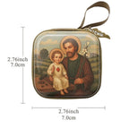 Portable Rosary Storage Bag – Zippered Christian Jewelry Pouch Jewelry Storage Pouch Richie's 5
