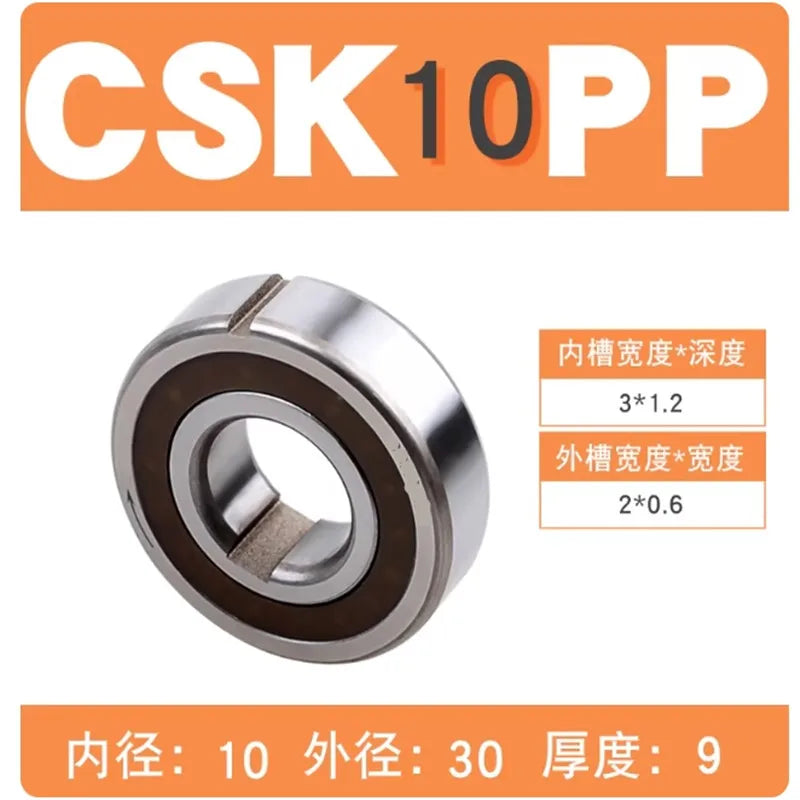 One Way Bearing Dual Keyway CSK8PP–CSK40PP | Bearing Steel One Way Bearing Richie's