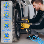 25FT Recoil Air Compressor Hose 300 PSI with Coupler & I/M Plug Air Compressor Hose Richie's