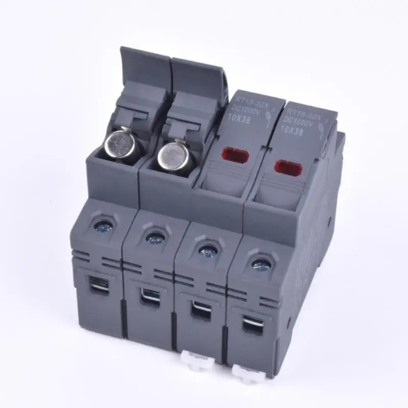 DC 1000V Solar PV Fuse 10x38mm ZHPV-32 2P Holder Kit PV Fuse Holder Kit Richie's