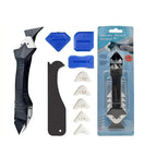 5-in-1 Silicone Caulking Tool Kit with 5 Scraper Heads Caulking Tool Kit Richie's