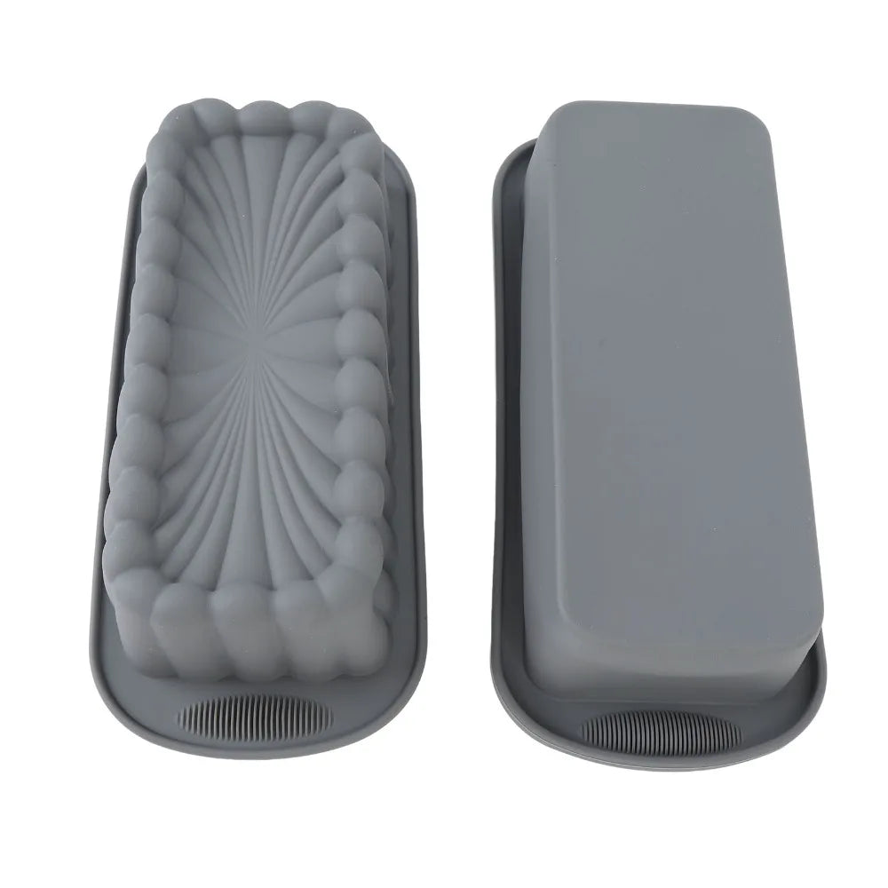 2-Pack Silicone Loaf Pan – Non-Stick Rectangular Baking Mold Silicone Loaf Pan Richie's