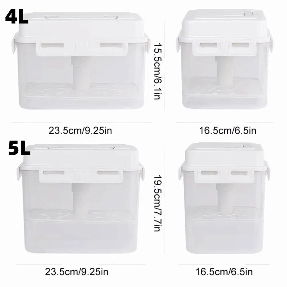 Food Grade Kimchi & Pickle Fermentation Container 4L/5L Fermentation Container Richie's