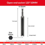 8–19mm Hex Socket Extended Sleeve Set | CR-V Steel Tool Kit Hex Socket Set Richie's 10x120