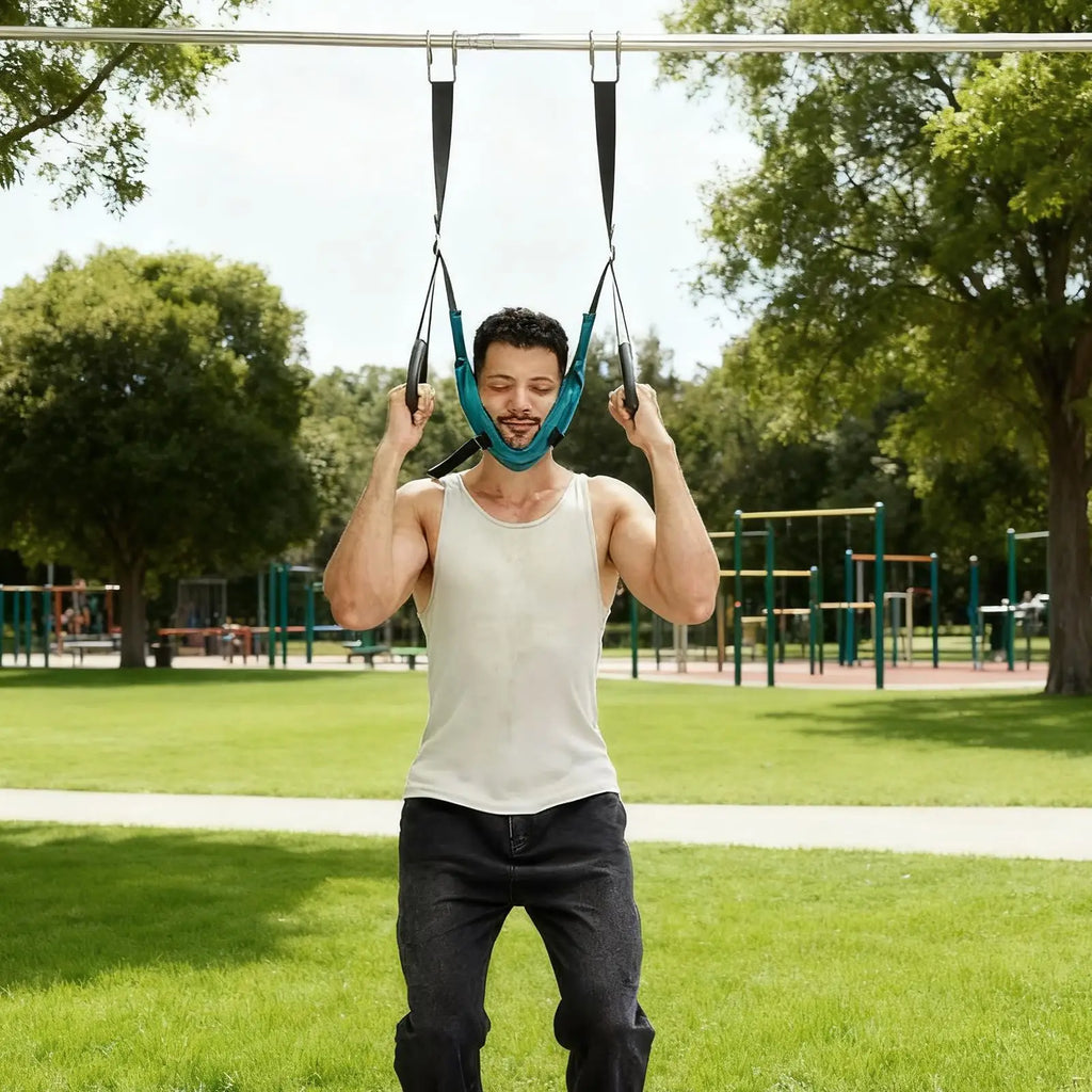 Portable Adjustable Soft Cervical Traction Device – Neck Support Cervical Traction Device Richie's
