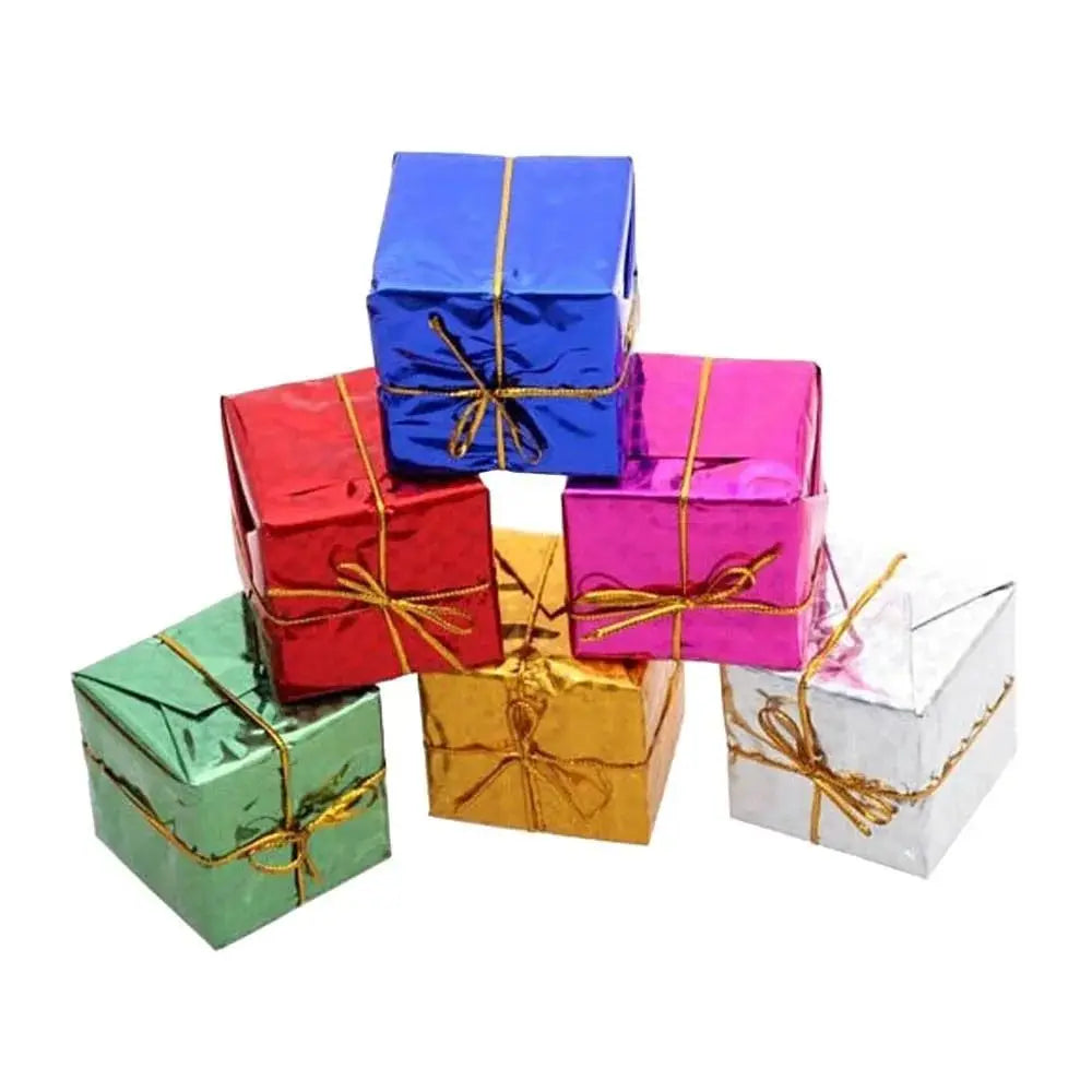 12Pcs Laser Colorful Foam Christmas Hanging Pendants Set Christmas Ornaments Richie's