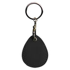 PU Leather Mini Card Holder Keychain – ID & Access Card Case
