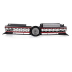 VW Golf 6 MK6 GTI Honeycomb Front Grille 2009–2013 | ABS Front Bumper Grille Richie's Starter Black red
