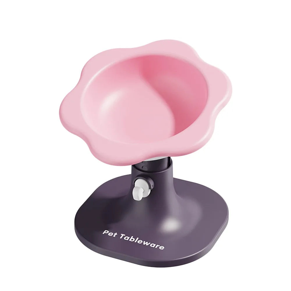 Adjustable Height Anti-Rollover Cat & Dog Feeder Bowl Elevated Pet Bowl Richie's 01