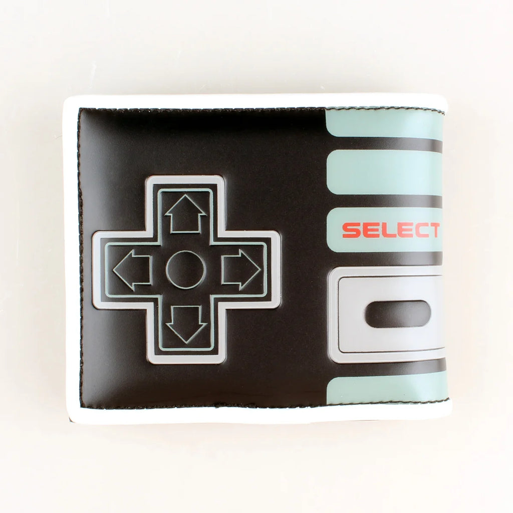 Game Controller Wallet – Retro Unisex PU Card Holder Novelty Bifold Wallet Richie's