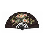 Chinese Silk Folding Fan – Handmade Floral Dance & Décor Fan Decorative Folding Fan Richie's 4