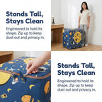 Large Foldable Clothing Storage Bag | Quilt & Blanket Organizer Clothing Storage Bag Richie's