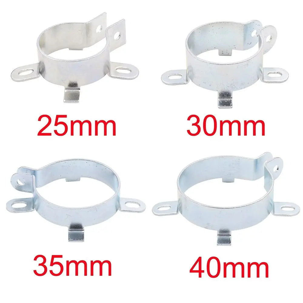 Tin-Plated Capacitor Clip Mounting Bracket 25–40mm Steel Capacitor Mounting Clip Richie's
