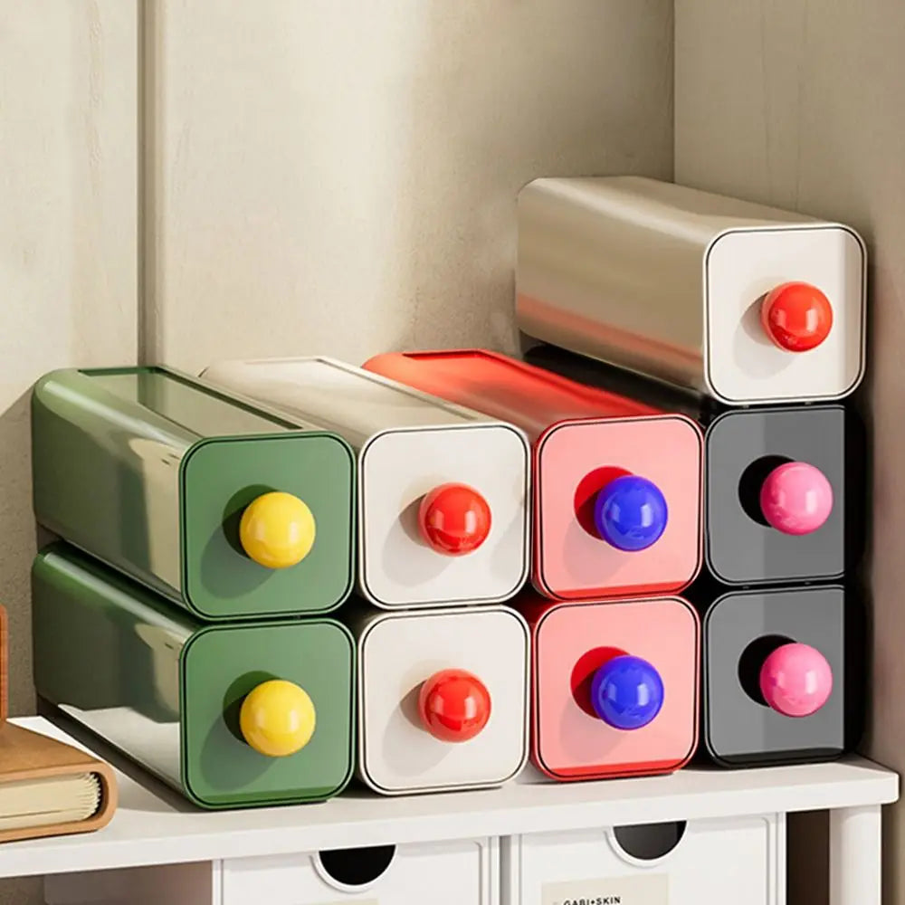 Stackable Desk Storage Box – Space-Saving Stationery Organizer Desk Storage Organizer Richie's