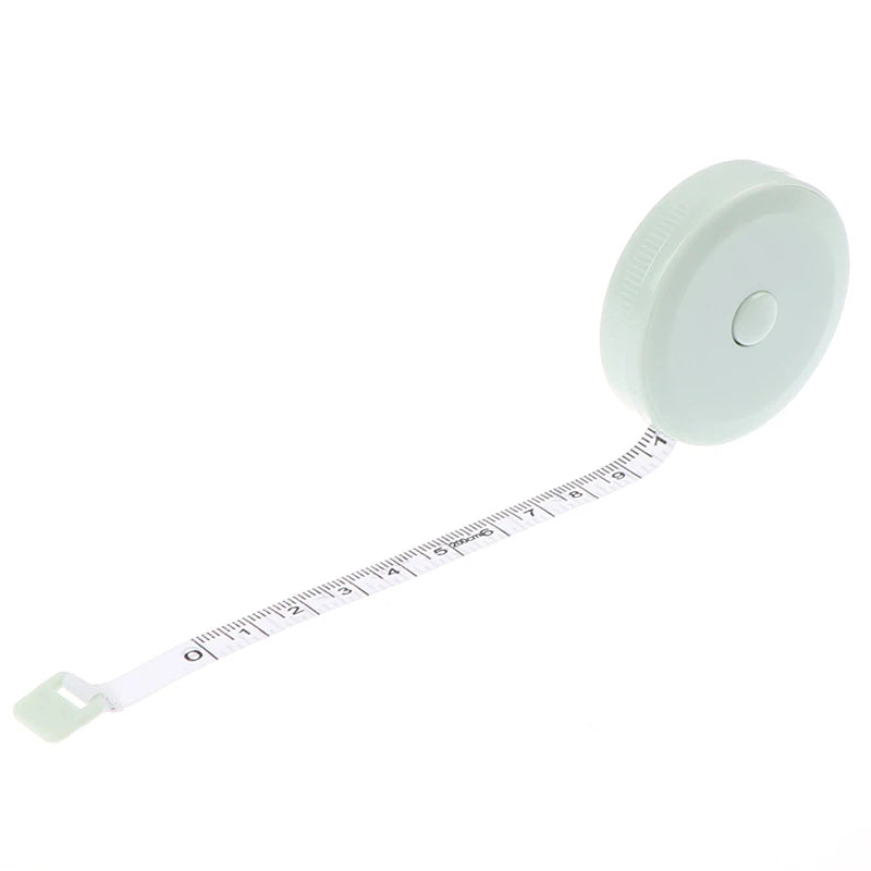 2M Retractable Tape Measure – Portable Body & Height Ruler Retractable Tape Measure Richie's Green