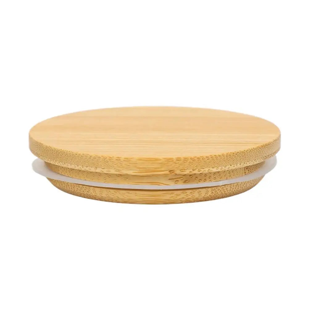 Round Wood Mason Jar Lids with Silicone Seal – 5 Sizes Mason Jar Lid Richie's D