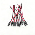 10Pcs 2.54mm 2-Pin Female Jumper Wires 26AWG Arduino DIY Jumper Wire Connectors Richie's 10CM