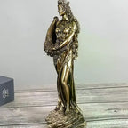 Mini Tyche Fortuna Greek Goddess Fortune Resin Statue Sculpture Decorative Sculpture Richie's