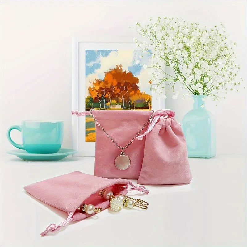 20pcs Drawstring Jewelry Gift Bags – Soft Cloth Pouches Jewelry Gift Bags Richie's