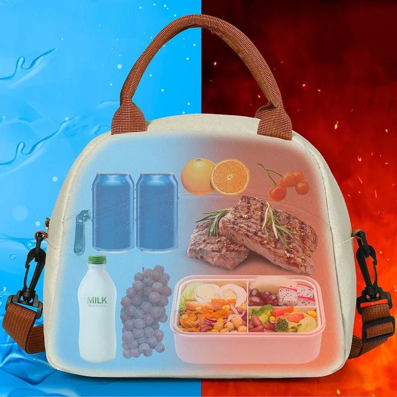 Waterproof Insulated Lunch Bag – Thermal Cooler Handbag Insulated Lunch Bag Richie's