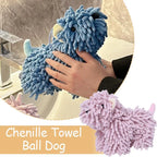 Cute Puppy Chenille Hand Towel – Soft Kids Hanging Towel Kids Hand Towel Richie's