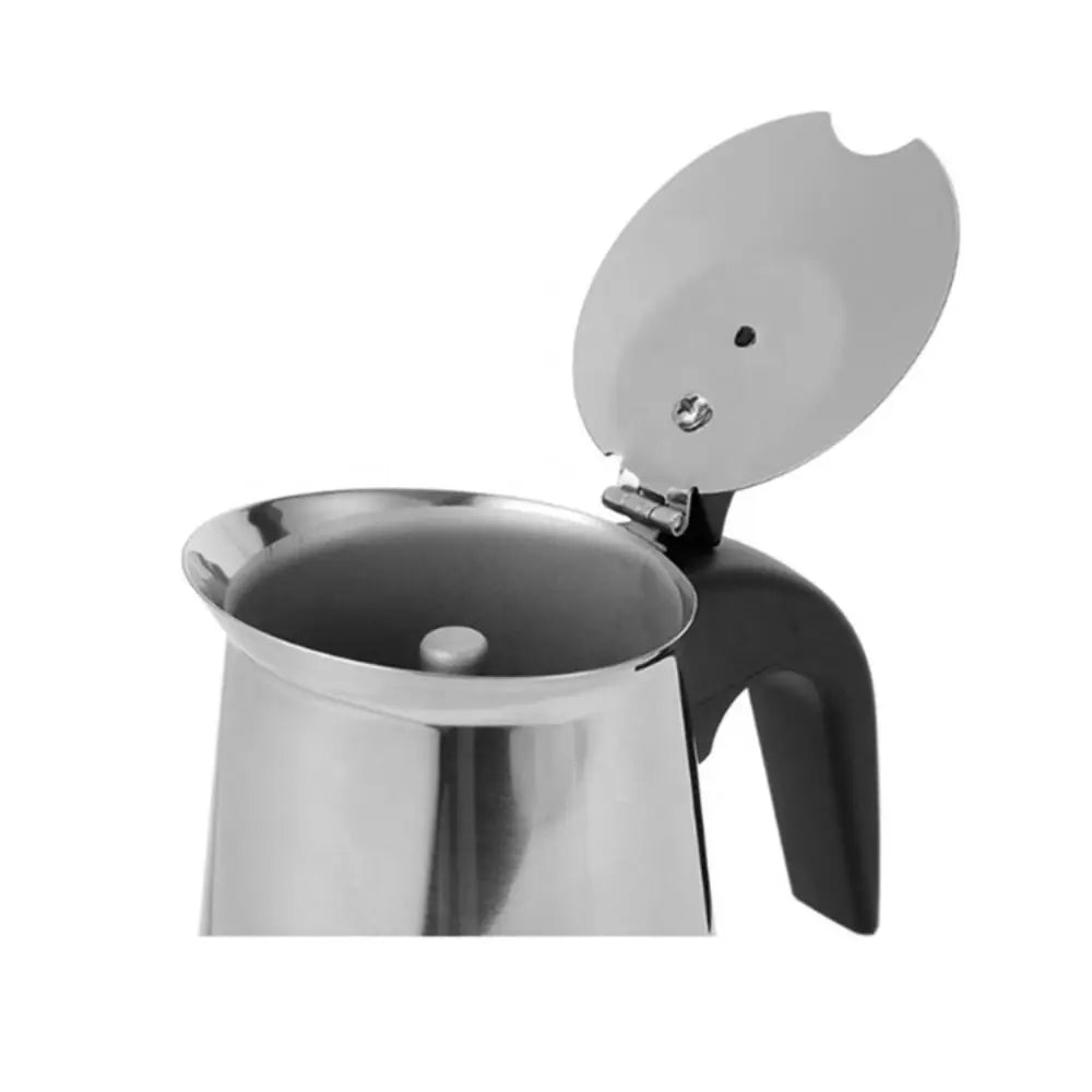 Stainless Steel Moka Pot 200ml Stovetop Espresso Coffee Maker Stovetop Coffee Maker Richie's