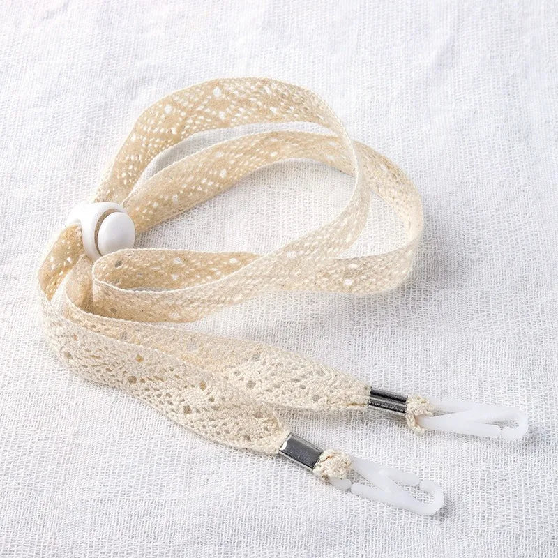 Elastic Hat Retainer Windproof Chin Strap & Adjustable Hat Cord Hat Chin Strap Richie's Beige 1PCS