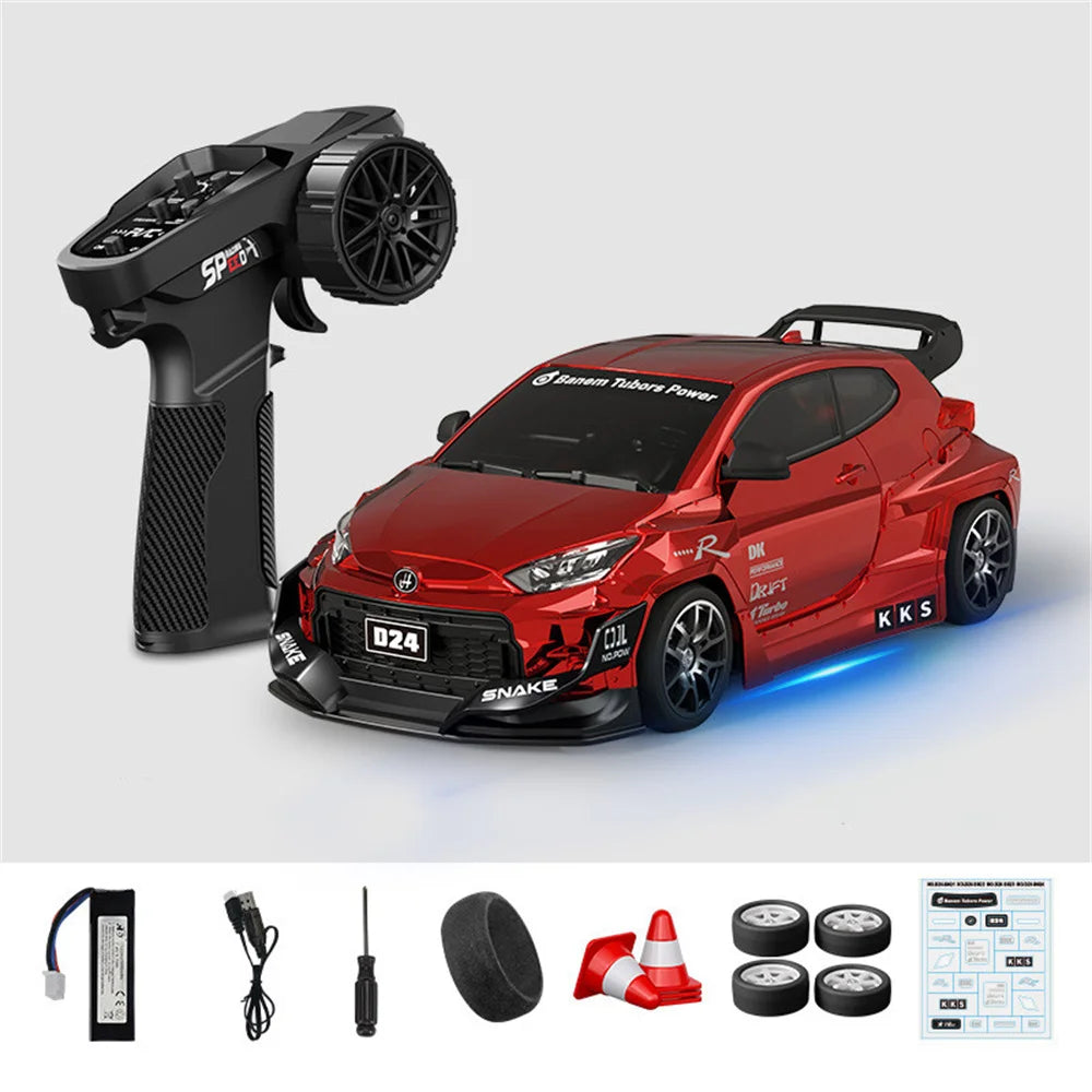 Hstar 1/24 4WD Drift RC Car Gyro 2.4G High-Speed Racing Model Drift RC Car Richie's