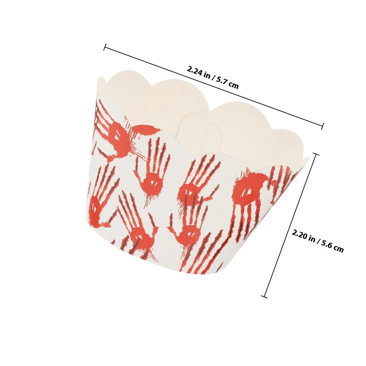 Halloween Cupcake Wrappers & Topper Kit – 2 Set Party Decor Cupcake Decoration Kit Richie's