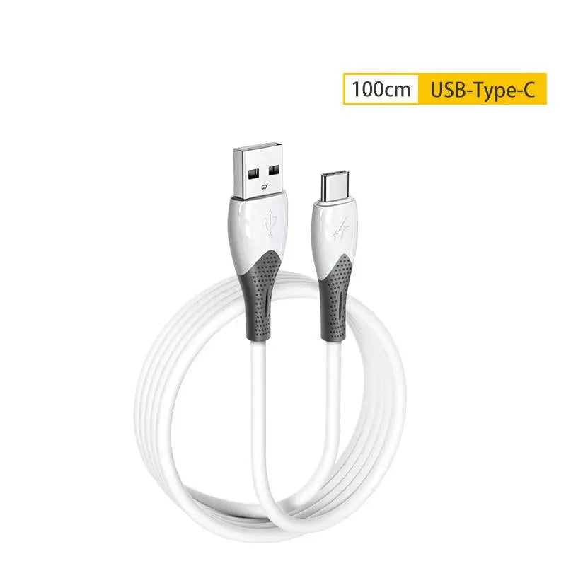 1M USB-A & USB-C to Type-C Dual Interface Fast Charging Cable USB Charging Cable Richie's USB-A to Type-C 1m